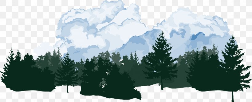 Download Illustration, PNG, 1560x631px, Art, Biome, Blue, Conifer, Elevation Download Free