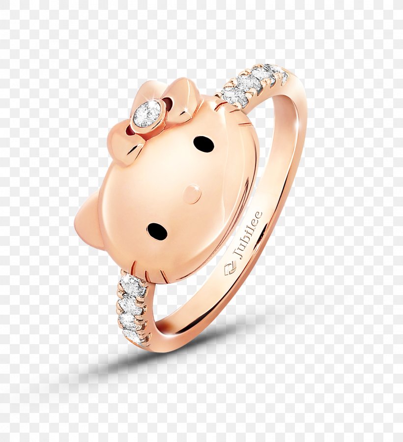 Ring Hello Kitty Diamond Thailand Jubilee Enterprise, PNG, 1149x1260px, Ring, Body Jewelry, Carat, Clothing Accessories, Diamond Download Free