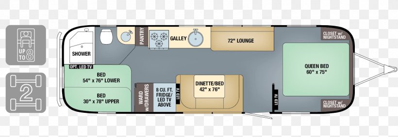 Airstream Of Scottsdale Campervans Caravan Motorhome, PNG, 1576x544px, Airstream Of Scottsdale, Airstream, Airstream Of Chicago, Bed, Bill Thomas Camper Sales Download Free