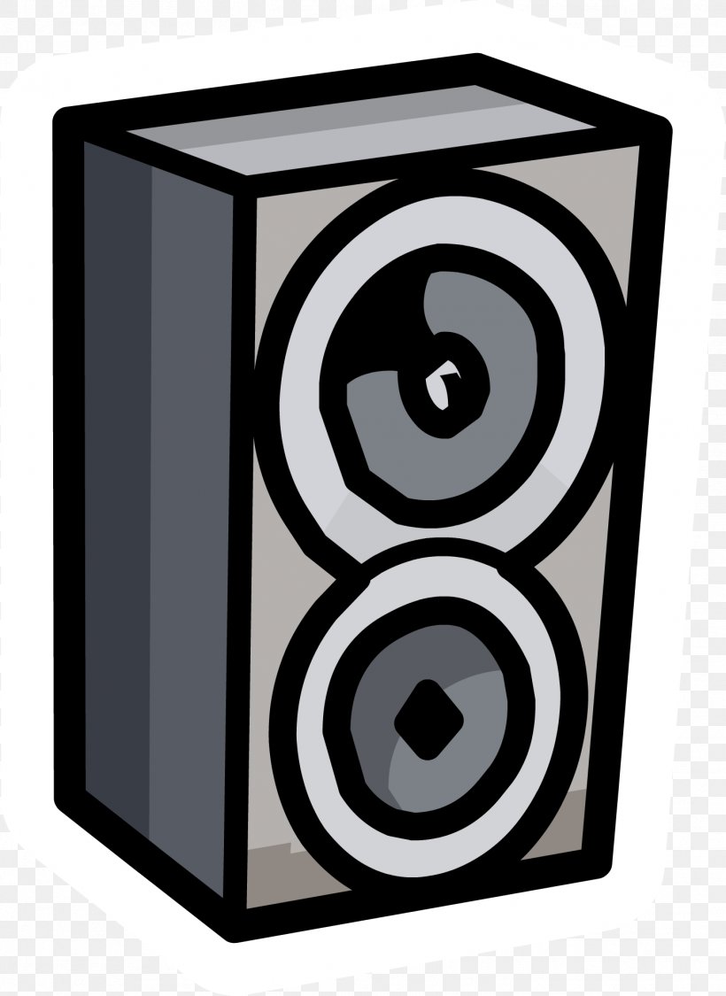 Club Penguin Entertainment Inc Loudspeaker Nightclub, PNG, 1449x1989px, Club Penguin, Audio, Black And White, Club Penguin Entertainment Inc, Computer Speaker Download Free