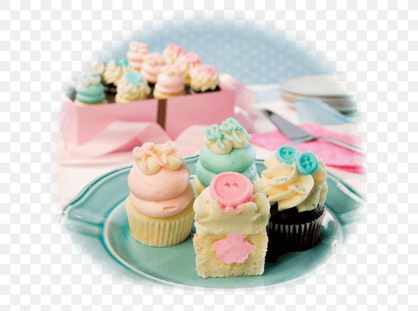 Cupcake Gender Reveal Muffin Buttercream, PNG, 640x612px, Cupcake, Baby Shower, Baking, Boy, Buttercream Download Free