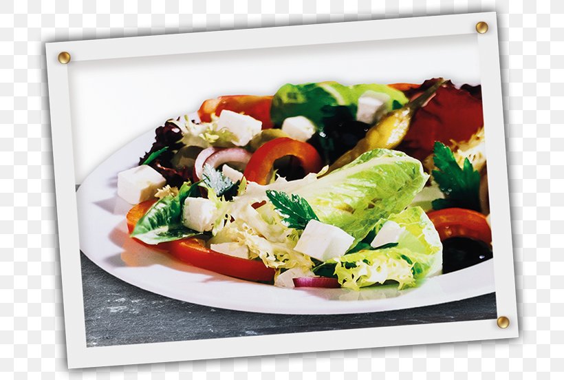 Greek Salad Vegetarian Cuisine Food Vegetable, PNG, 724x552px, Greek Salad, Asian Cuisine, Asian Food, Baguette, Bazzos Download Free