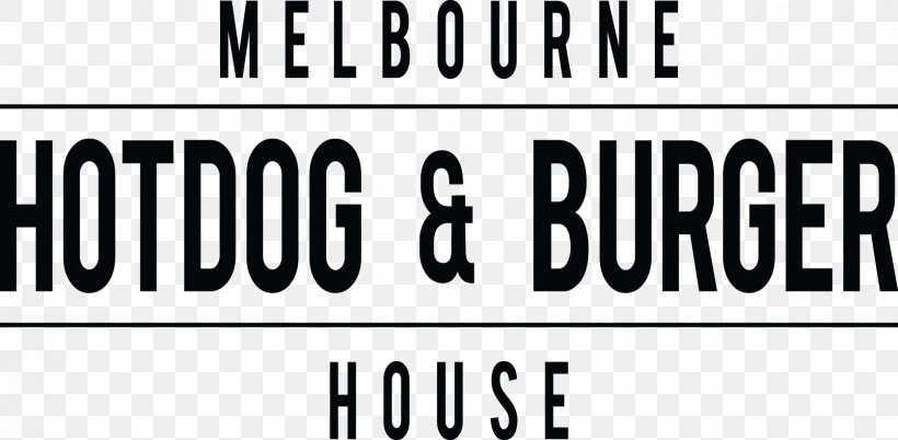 Melbourne Hotdog And Burger House Logo Hot Dog Graphic Design, PNG, 1673x821px, Logo, Black And White, Brand, Bridge Street, Eltham Download Free
