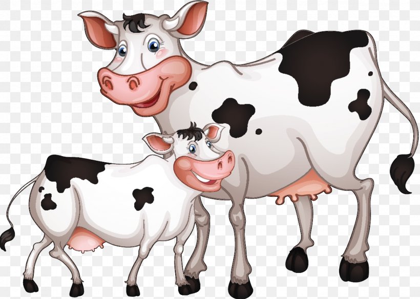 Dairy Cattle Clip Art Vector Graphics Image, PNG, 2359x1682px, Cattle, Animal Figure, Animated Cartoon, Animation, Art Download Free