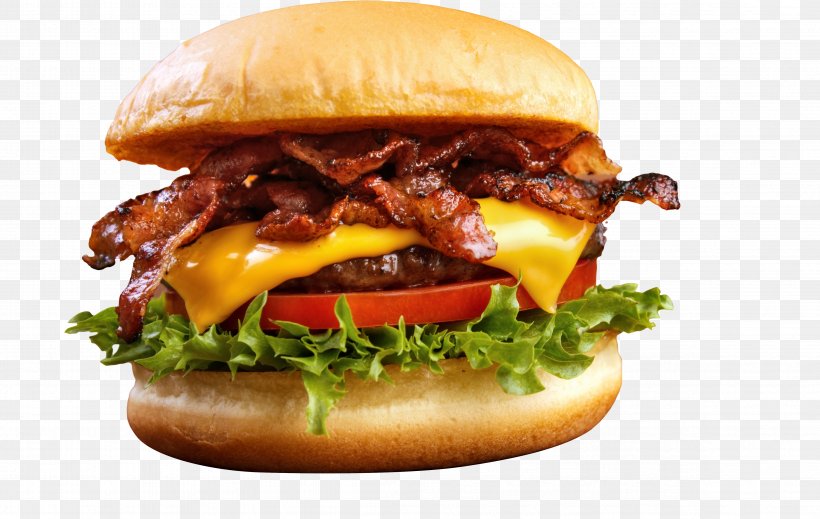 Hamburger Cheeseburger Bacon French Fries, PNG, 4752x3008px, Hamburger, American Food, Bacon, Beef, Blt Download Free