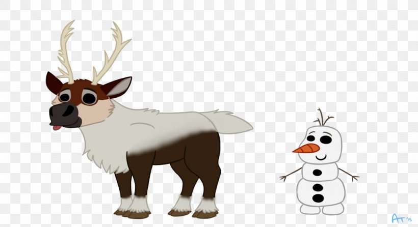 Hare Reindeer Cattle Horse Mammal, PNG, 1024x557px, Hare, Animal Figure, Antler, Canidae, Cartoon Download Free