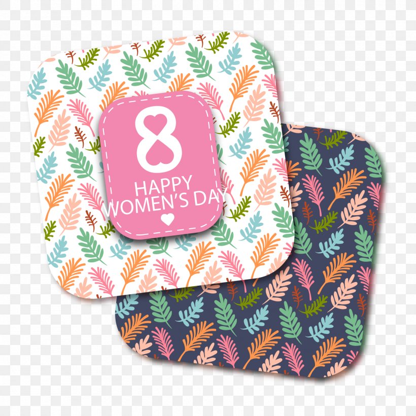 International Womens Day Woman Greeting Card, PNG, 1500x1500px, International Womens Day, Greeting Card, Pink, Rectangle, Textile Download Free