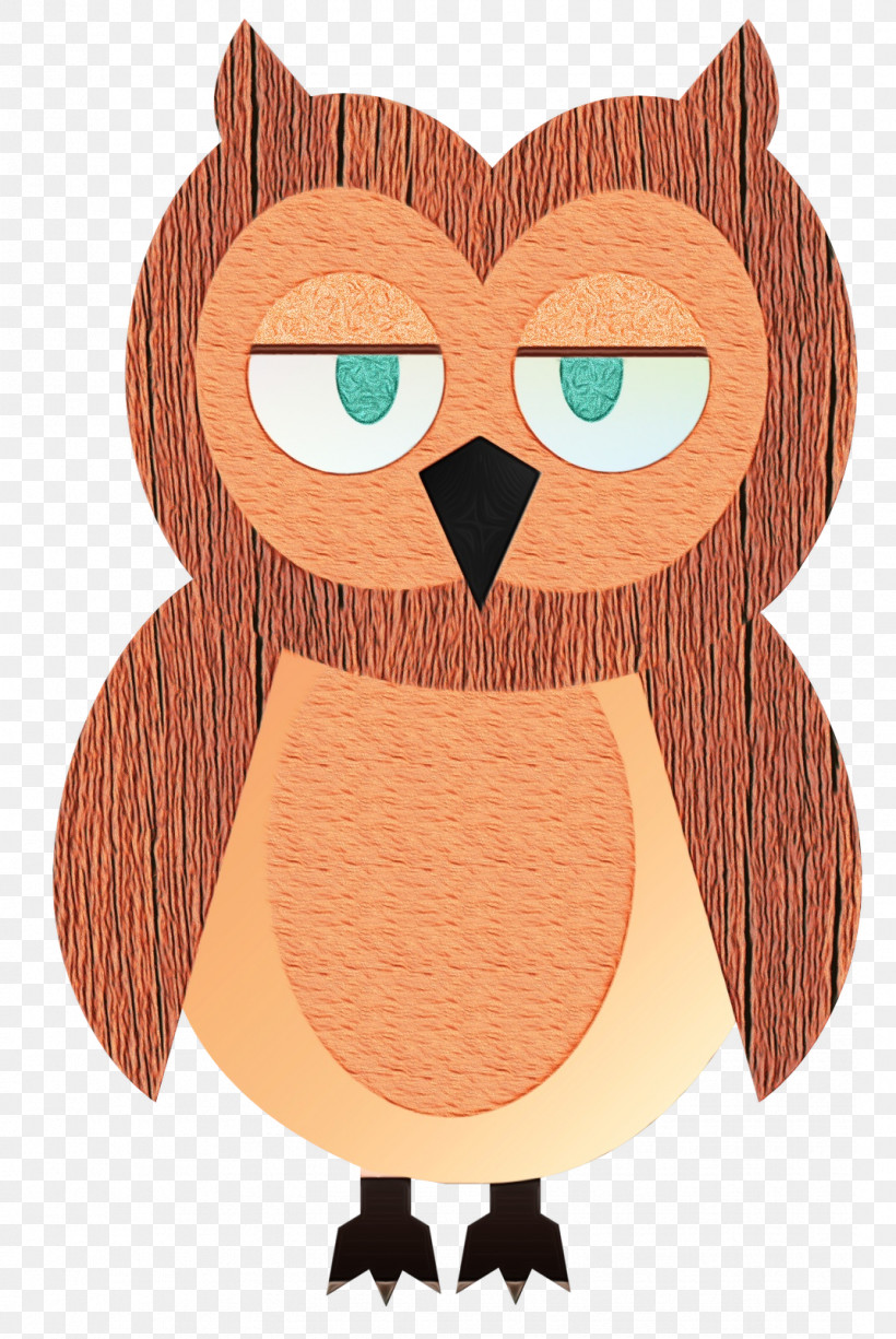 Owl Eastern Screech Owl Cartoon Bird Of Prey Bird, PNG, 1071x1600px, Watercolor, Bird, Bird Of Prey, Cartoon, Eastern Screech Owl Download Free