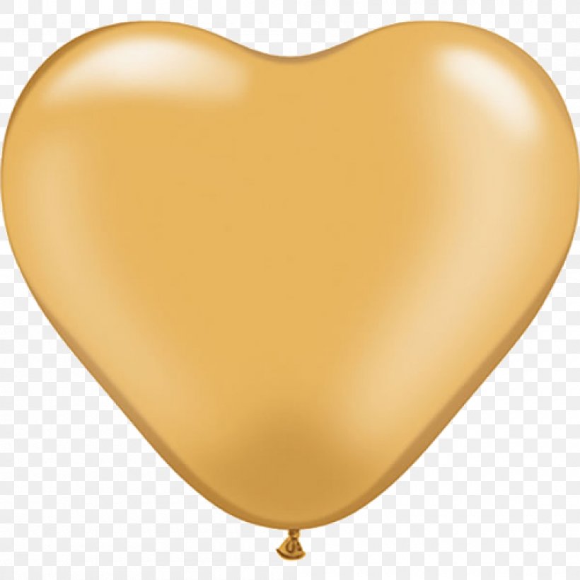 Toy Balloon Heart Color Gold, PNG, 1000x1000px, Balloon, Color, Foil, Gold, Green Download Free