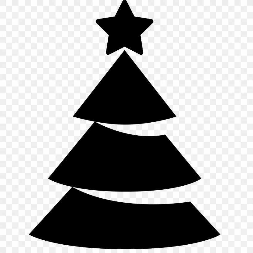 Christmas Tree Christmas Ornament Clip Art, PNG, 1600x1600px, Christmas Tree, Black And White, Christmas, Christmas Decoration, Christmas Gift Download Free