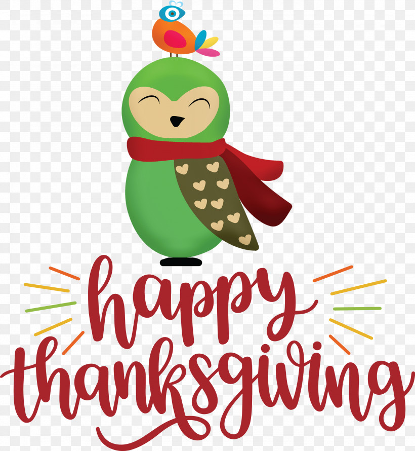 Happy Thanksgiving Thanksgiving Day Thanksgiving, PNG, 2764x3000px, Happy Thanksgiving, Beak, Birds, Christmas Day, Christmas Ornament Download Free