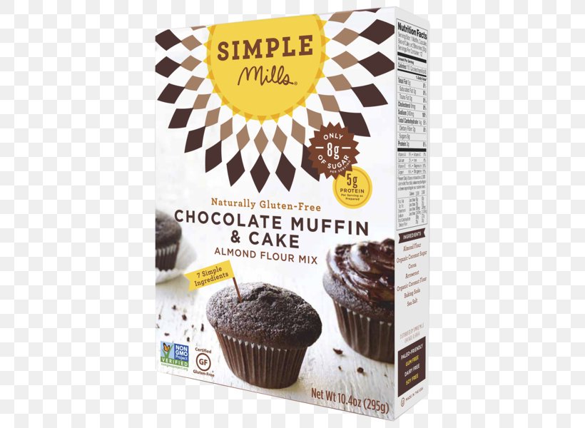 Muffin Chocolate Chip Cookie Banana Bread Cupcake Baking Mix, PNG, 600x600px, Muffin, Almond Meal, Baking, Baking Mix, Banana Bread Download Free