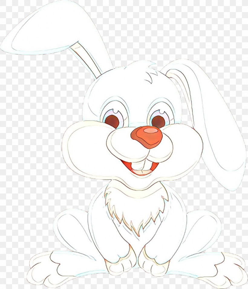 Easter Bunny, PNG, 1372x1600px, Cartoon, Blackandwhite, Drawing, Ear, Easter Bunny Download Free