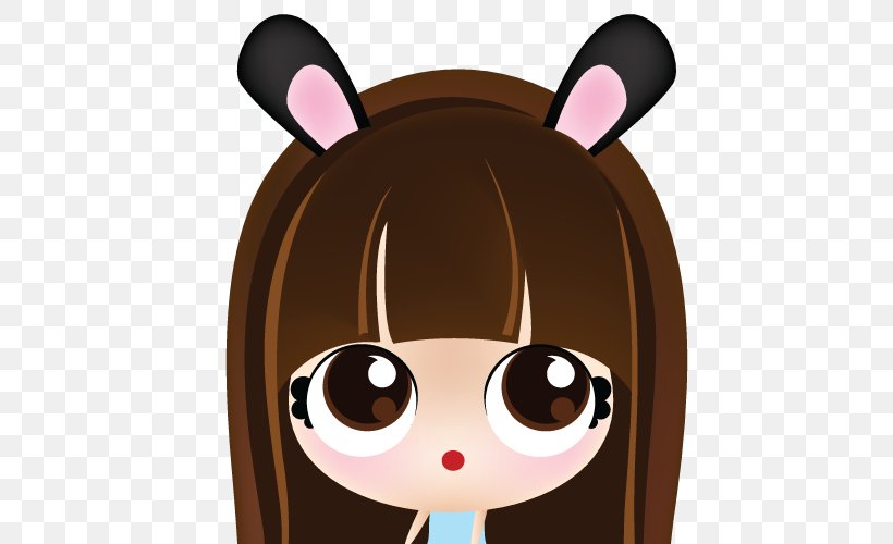 OneHallyu I.O.I MS Romantika Cartoon Illustration, PNG, 700x500px, Onehallyu, Avatar, Brown, Cartoon, Ear Download Free