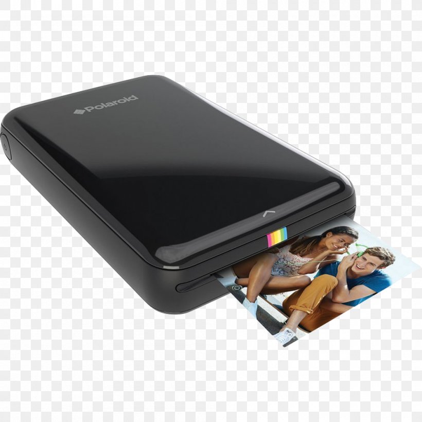 Polaroid Corporation Polaroid Zip Instant Camera Printer Zink, PNG, 1000x1000px, Polaroid Corporation, Camera, Compact Photo Printer, Digital Cameras, Electronic Device Download Free