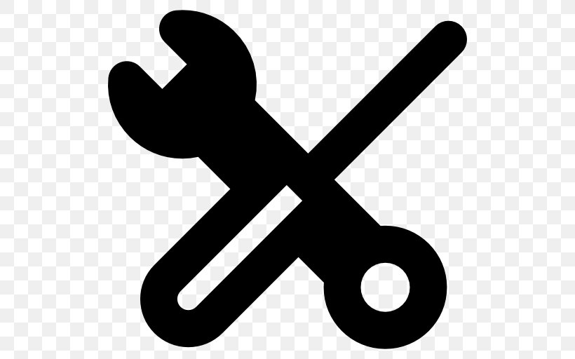 Spanners Tool Clip Art, PNG, 512x512px, Spanners, Artwork, Black And White, Computer, Graphical User Interface Download Free