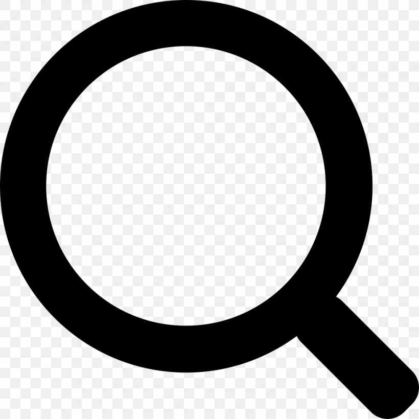 Magnifying Glass Clip Art, PNG, 980x980px, Magnifying Glass, Black And White, Glass, Magnifier, Oval Download Free