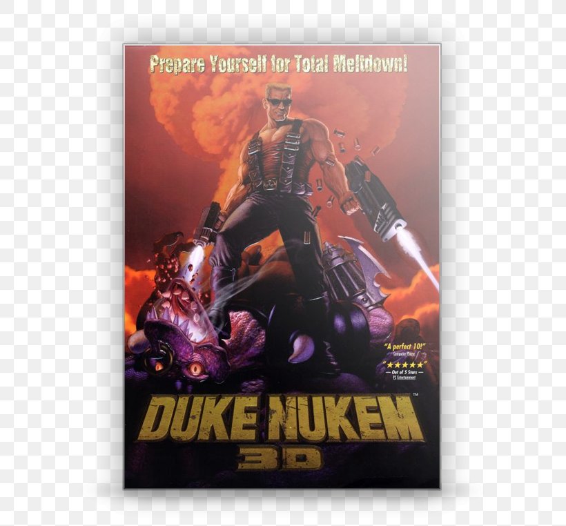 Duke Nukem 3D Doom Duke Nukem II Wolfenstein 3D, PNG, 639x762px, 3d Realms, Duke Nukem 3d, Action Film, Advertising, Album Cover Download Free