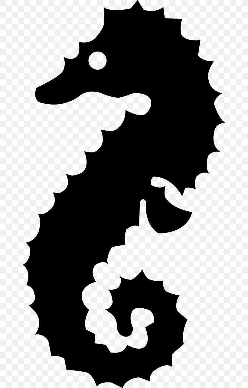 Old Hammondtown Elementary Blackandwhite, PNG, 670x1280px, Cdr, Blackandwhite, Seahorse, Silhouette Download Free