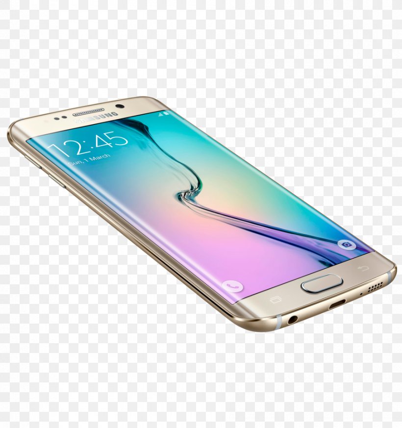 Samsung Galaxy S6 Edge Unlocked Samsung Galaxy S7, PNG, 900x959px, 32 Gb, Samsung Galaxy S6 Edge, Android, Aqua, Black Download Free