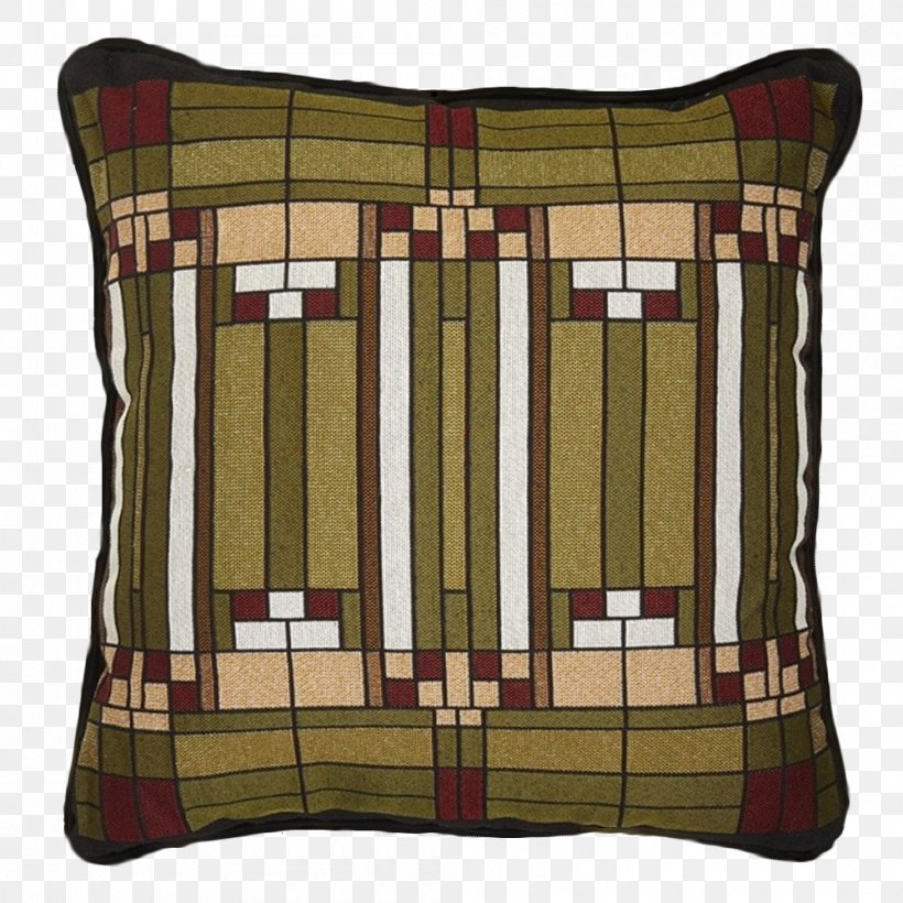 Throw Pillows Cushion Window Frank Lloyd Wright Home And Studio, PNG, 1000x1000px, Throw Pillows, Bolster, Cushion, Frank Lloyd Wright, Frank Lloyd Wright Home And Studio Download Free