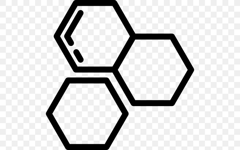 Hexagon Geometry Shape Symbol, PNG, 512x512px, Hexagon, Area, Black, Black And White, Cell Download Free