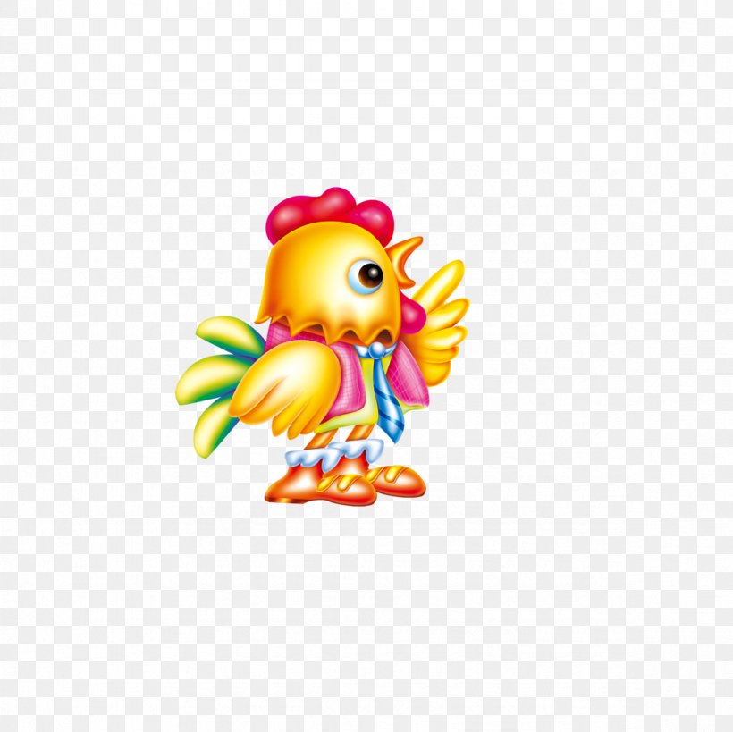 Rooster Cartoon Chicken Illustration, PNG, 1181x1181px, Rooster, Animal, Beak, Bird, Cartoon Download Free
