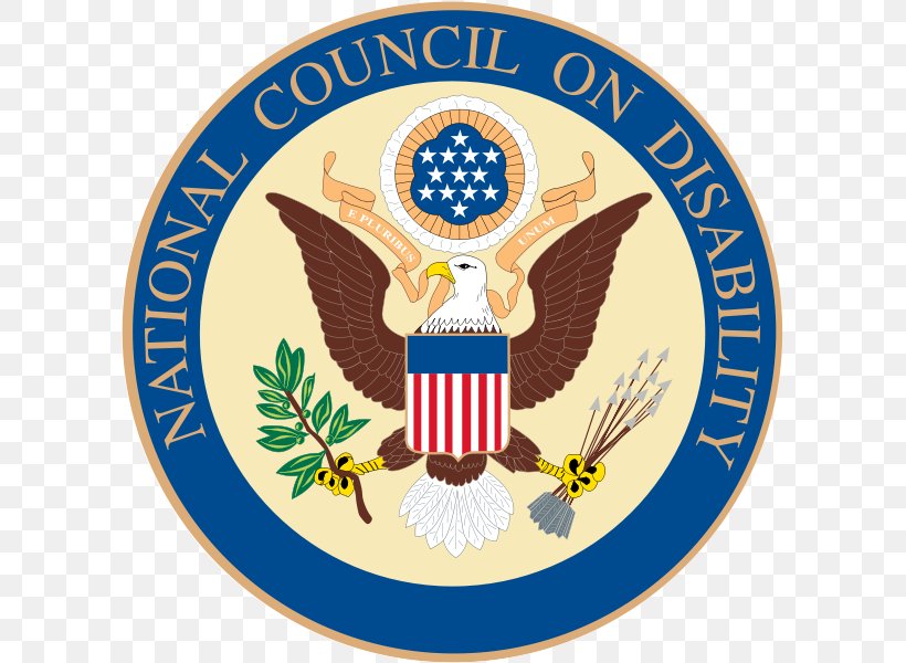 Independent Agencies Of The United States Government National Council On Disability Federal Government Of The United States, PNG, 600x600px, United States, Badge, Barack Obama, Brand, Crest Download Free