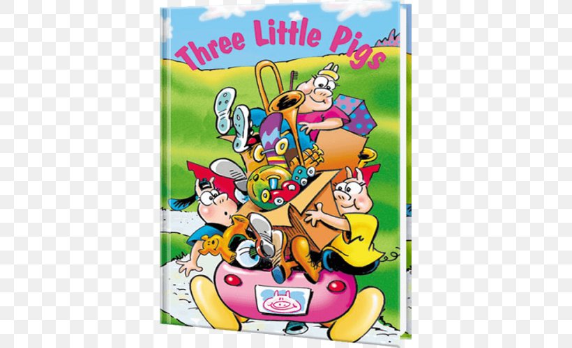 The Three Little Pigs Personalized Book Children's Literature, PNG, 500x500px, Three Little Pigs, Book, Bookmark, Cartoon, Child Download Free