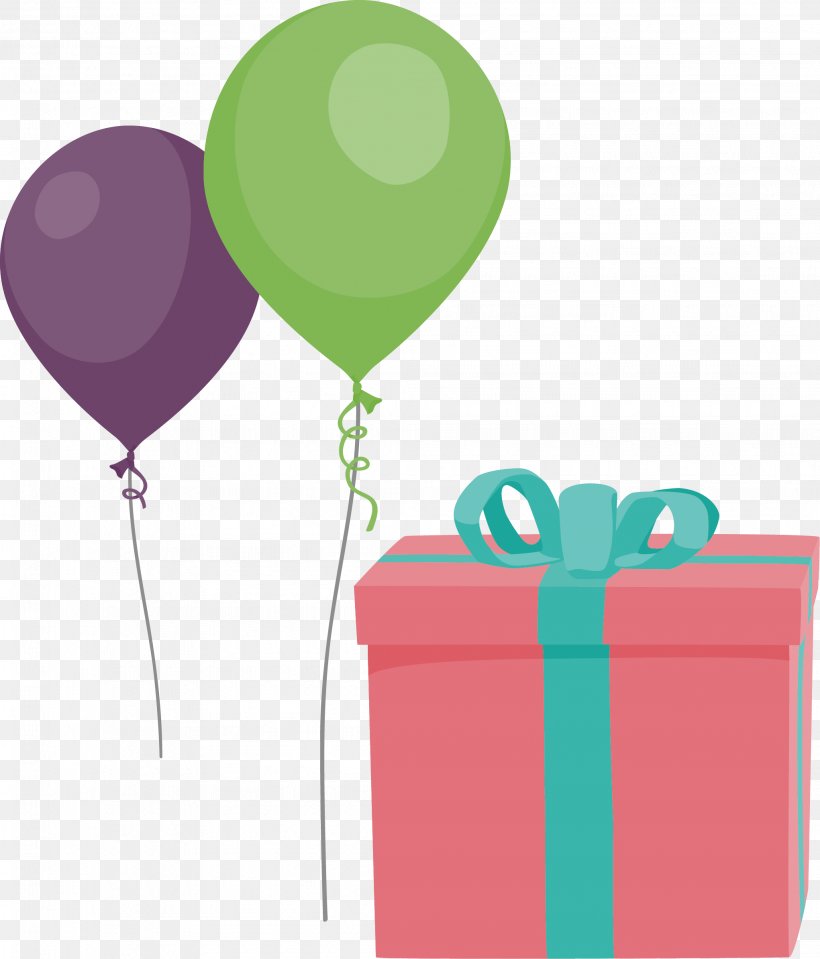 PNG, 2042x2390px, Balloon, Box, Gift