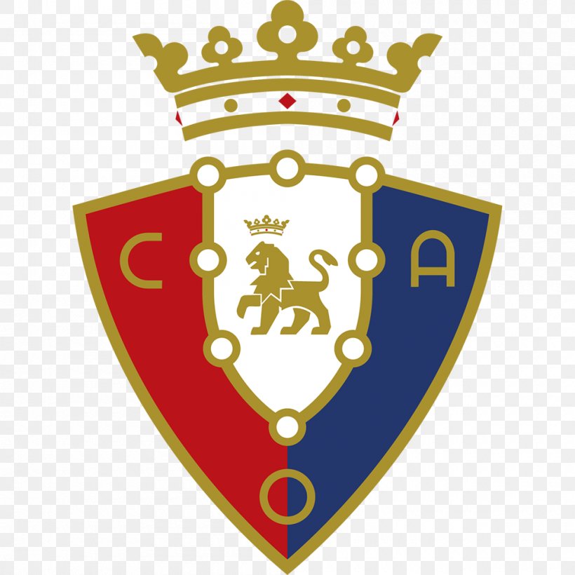 Ca Osasuna Spain Football Logo La Liga Png 1000x1000px Ca Osasuna Crest Football Football Player Football