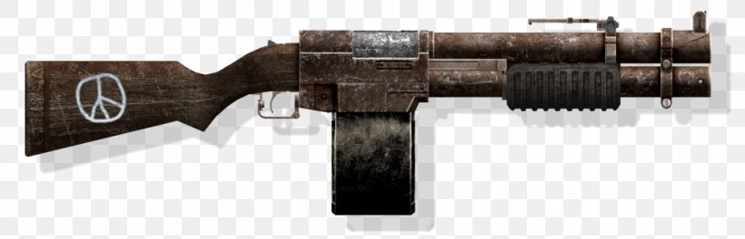 Fallout: New Vegas Gun Barrel Firearm, PNG, 1000x322px, Fallout New Vegas, Calipers, Fallout, Firearm, Gun Download Free