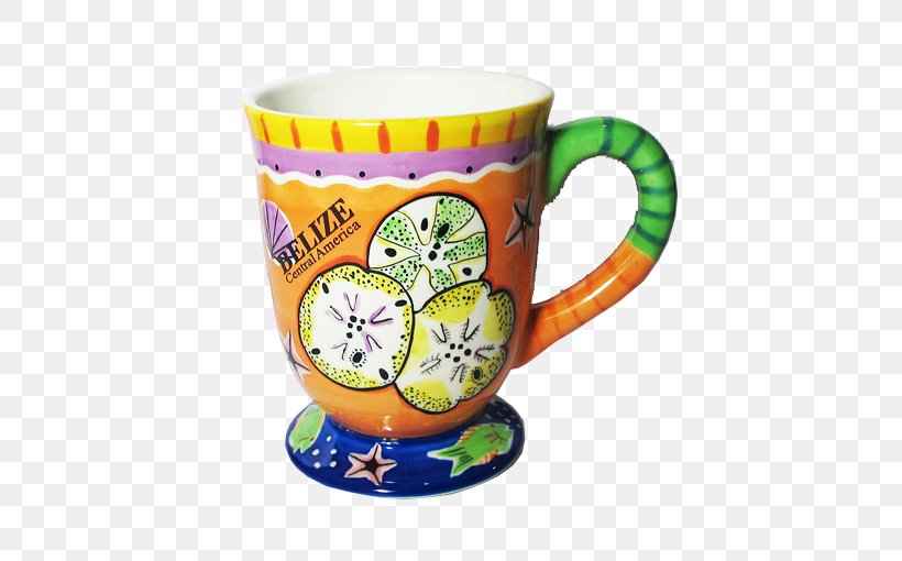 Mug Belize Coffee Cup Ceramic Tableware, PNG, 595x510px, Mug, Belize, Ceramic, Coat Of Arms Of Belize, Coffee Cup Download Free