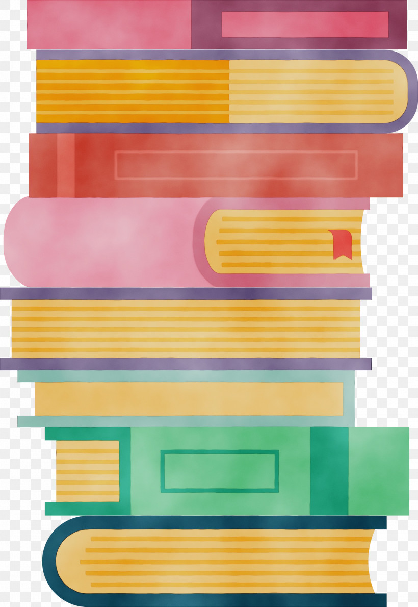 Paper Yellow Line Meter Shelf, PNG, 2065x2999px, Stack Of Books, Books, Geometry, Line, Mathematics Download Free