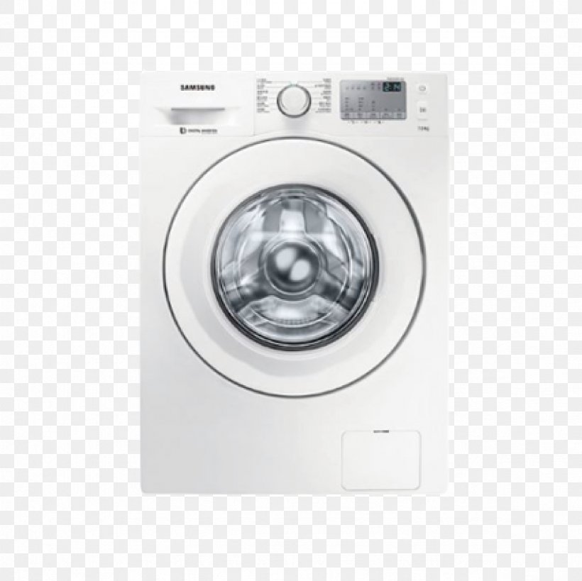 Washing Machine Clothes Dryer Home Appliance Samsung Electronics, PNG, 2362x2362px, Washing Machine, Cleaning, Clothes Dryer, Home Appliance, Indesit Co Download Free