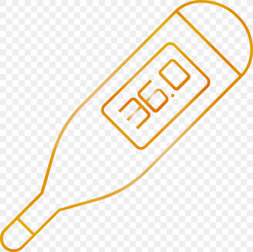 Angle Line Yellow Meter, PNG, 3000x2989px, Thermometer, Angle, Covid, Fever, Line Download Free