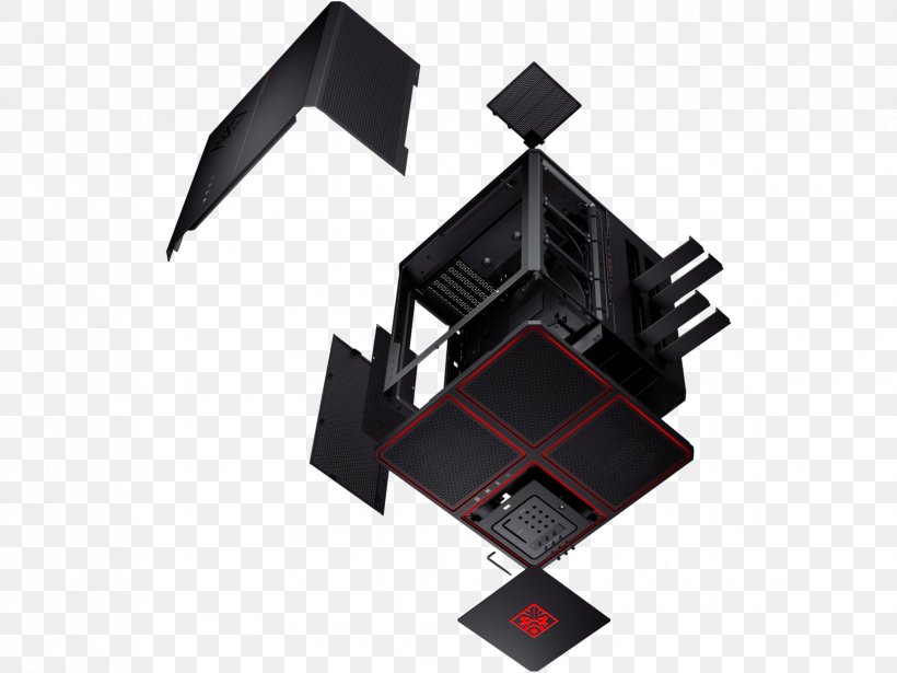 Computer Cases & Housings Desktop Computers Intel Core I7 HP OMEN X 900-000 Series Hewlett-Packard, PNG, 1659x1246px, Computer Cases Housings, Computer, Ddr4 Sdram, Desktop Computers, Electronic Component Download Free