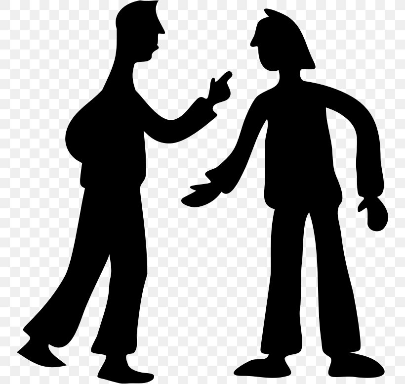 Conflict Clip Art, PNG, 752x776px, Conflict, Art, Black And White, Communication, Conversation Download Free