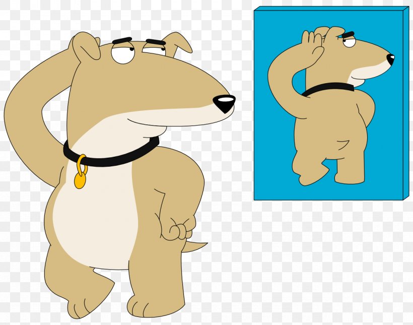 Dog Brian Griffin Clip Art Cartoon Image, PNG, 1280x1008px, Dog, Animated Cartoon, Art, Bear, Brian Griffin Download Free