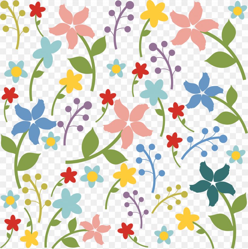 Floral Design Vector Graphics Illustration Flower, PNG, 2500x2511px, Floral Design, Area, Art, Artwork, Border Download Free