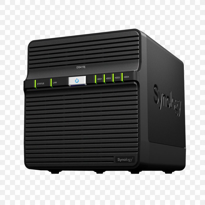 Synology Disk Station DS918+ Network Storage Systems Hard Drives Synology Inc. Synology Disk Station DS1817+, PNG, 1104x1104px, Synology Disk Station Ds918, Computer Network, Diskless Node, Electronic Device, Electronics Download Free