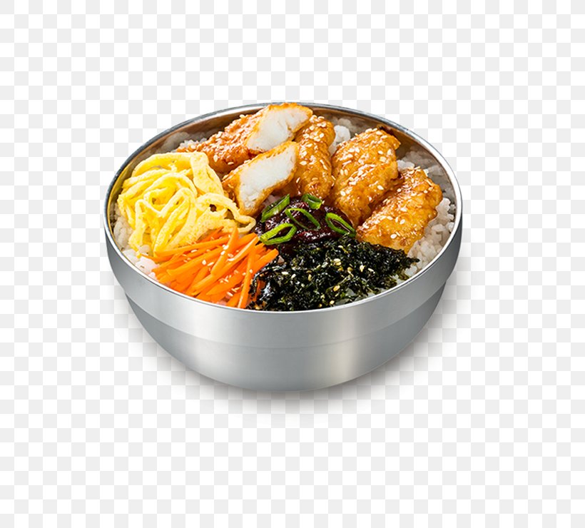 Bento Japanese Cuisine Fried Chicken Lo Mein, PNG, 740x740px, Bento, Asian Cuisine, Asian Food, Bonchon Chicken, Chicken Download Free