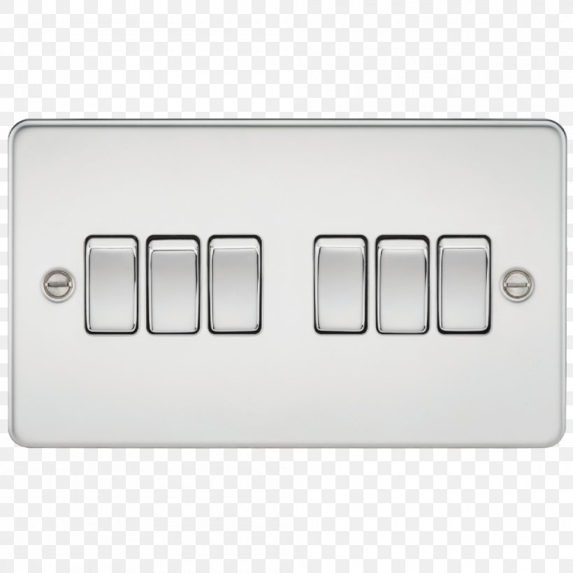 Electrical Switches Knightsbridge Brushed Metal Latching Relay AC Power Plugs And Sockets, PNG, 1000x1000px, Electrical Switches, Ac Power Plugs And Sockets, Brass, Brushed Metal, Chrome Plating Download Free
