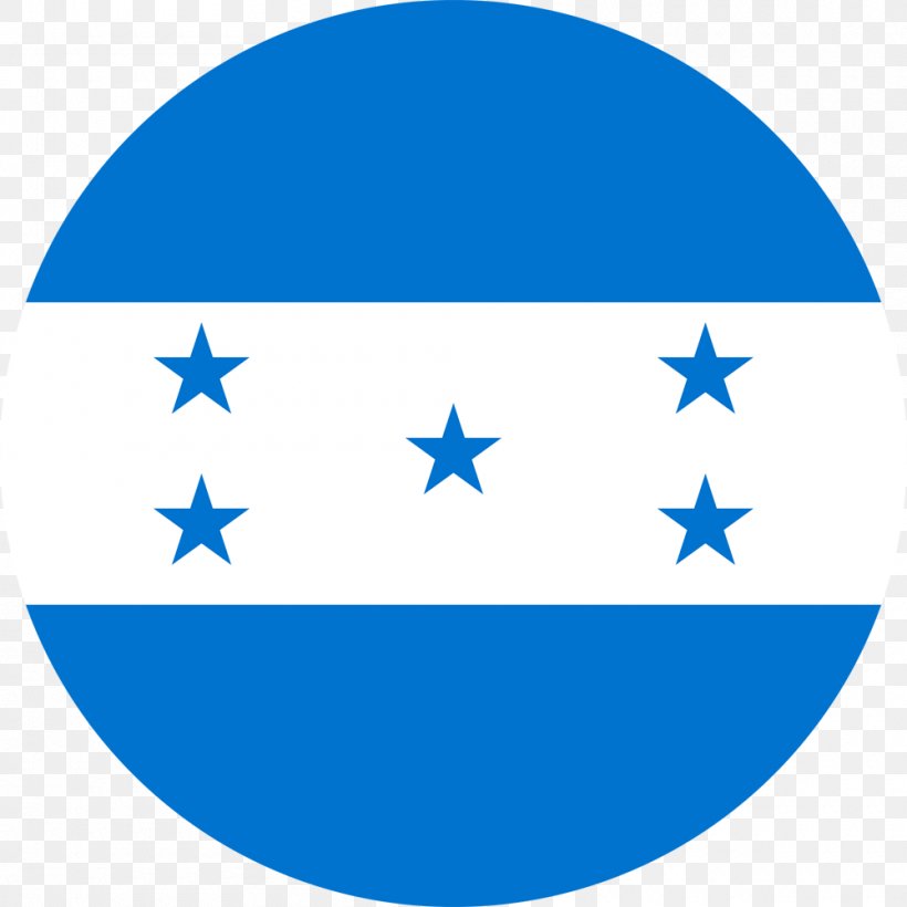 Flag Of Honduras Vector Graphics Stock Photography Illustration, PNG, 1000x1000px, Honduras, Area, Blue, Flag, Flag Of Honduras Download Free