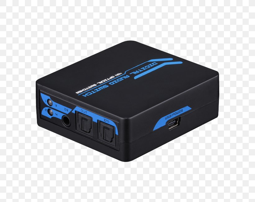 HDMI Digital Audio TOSLINK S/PDIF Optical Fiber, PNG, 650x650px, Hdmi, Adapter, Audio Signal, Cable, Digital Audio Download Free
