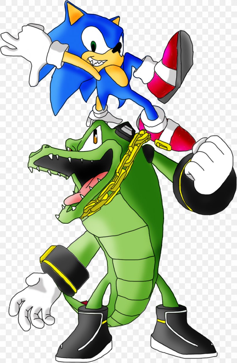 Vector The Crocodile Sonic Heroes Sonic The Hedgehog Sonic Riders, PNG, 937x1436px, Vector The Crocodile, Art, Cartoon, Espio The Chameleon, Fictional Character Download Free