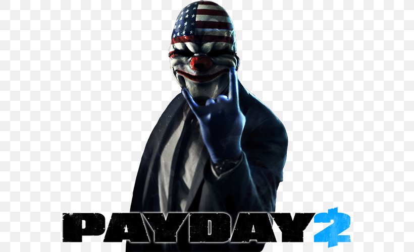 Payday 2 Payday: The Heist Desktop Wallpaper Logo, PNG, 600x500px, Payday 2, Fictional Character, Glock 17, Highdefinition Video, Logo Download Free