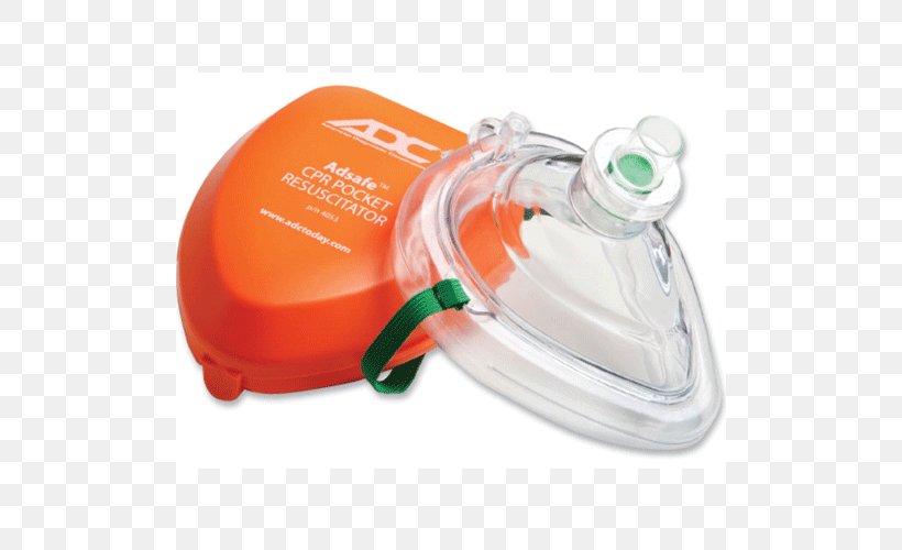 Pocket Mask Cardiopulmonary Resuscitation Face Shield Resuscitator First Aid Supplies, PNG, 500x500px, Pocket Mask, Automated External Defibrillators, Bag Valve Mask, Breathing, Cardiopulmonary Resuscitation Download Free