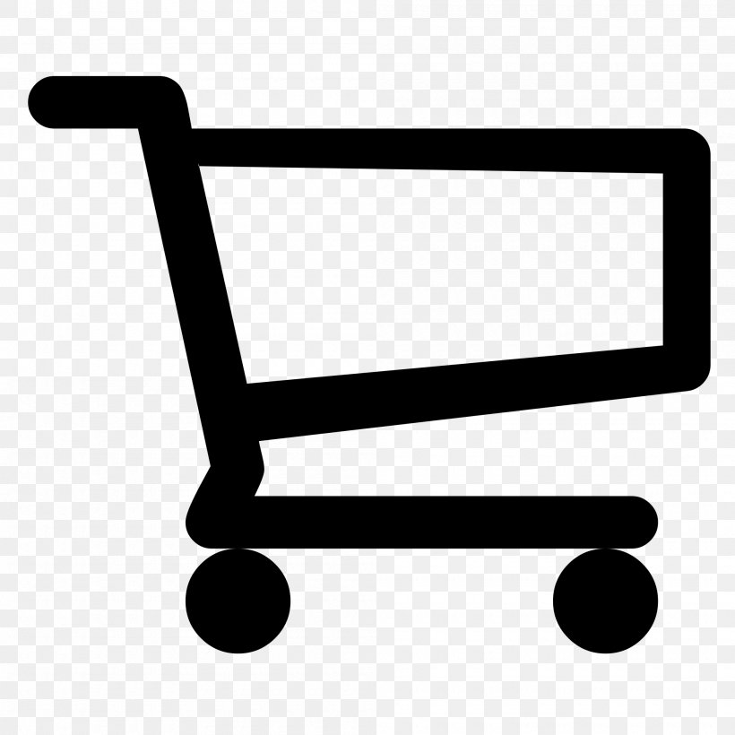 Shopping Cart Font Awesome, PNG, 2000x2000px, Shopping Cart, Area, Bag, Black, Black And White Download Free