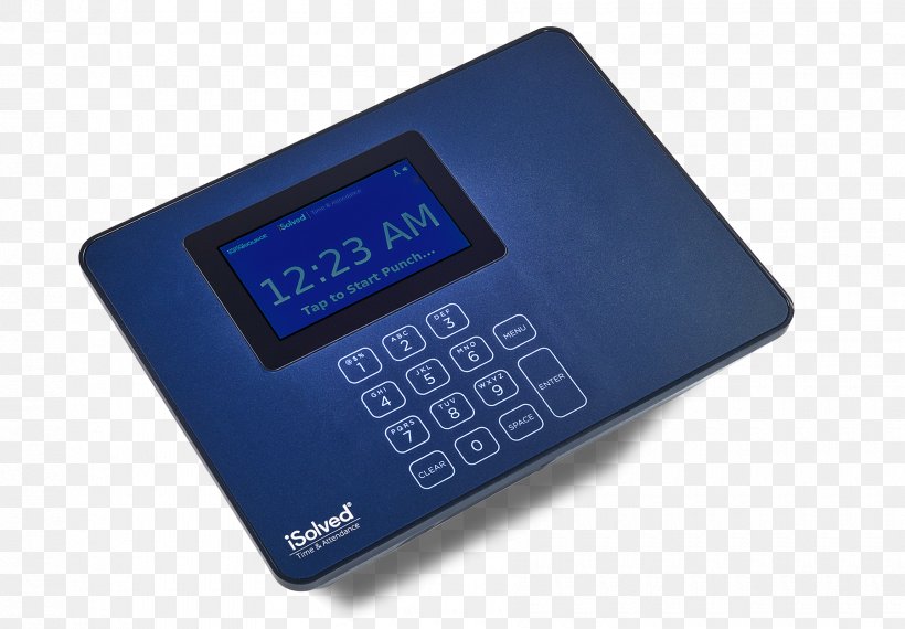 Time & Attendance Clocks UAttend BN6000 Biometric Fingerprint Time Clock ISolved HCM, LLC Time And Attendance, PNG, 1800x1253px, Time Attendance Clocks, Biometrics, Clock, Display Device, Electronic Device Download Free
